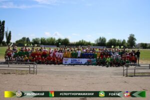 Соревнования по футболу среди детских и взрослых команд, посвященные Дню массового футбола